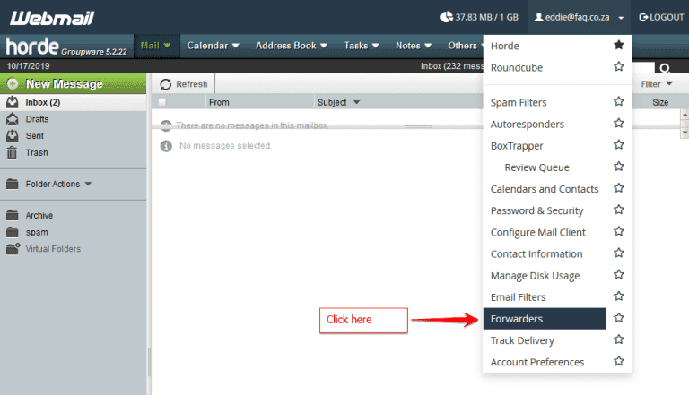 EMAIL HELP: HOW TO SETUP “FORWARD”