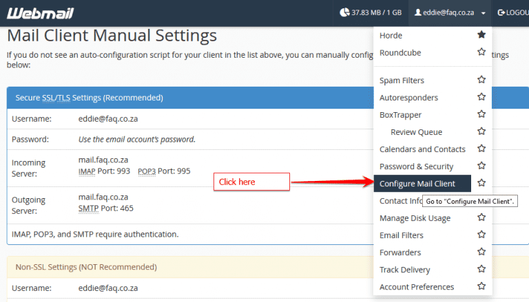 EMAIL HELP: HOW TO SET UP YOUR EMAIL ACCOUNT