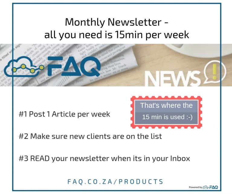 YOUR MONTHLY NEWSLETTER