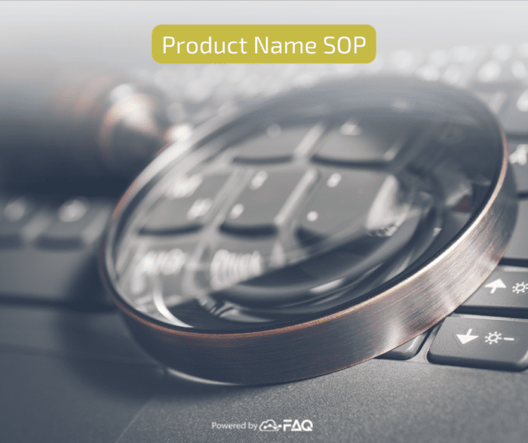 Product Names SOP