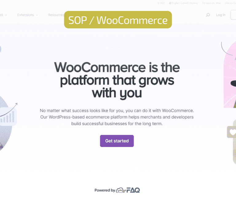 Woocommerce SOP