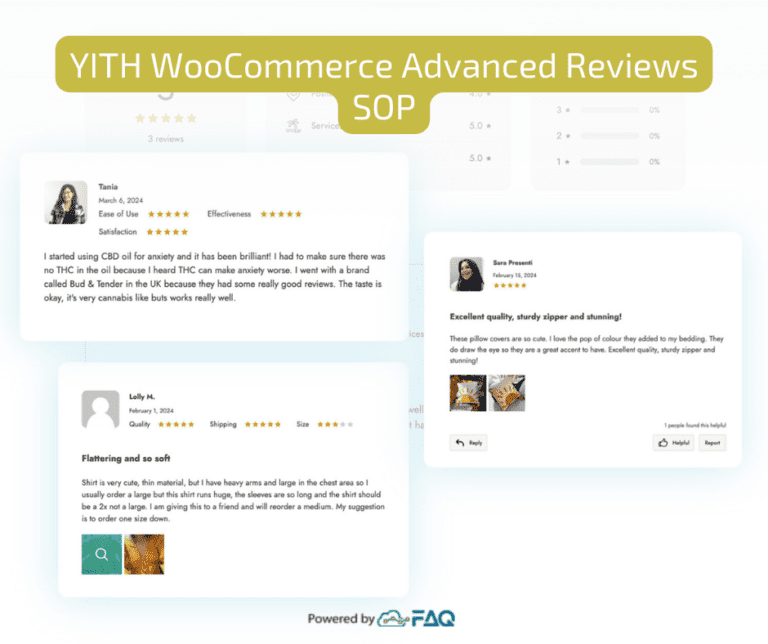 YITH WooCommerce Advanced Reviews SOP