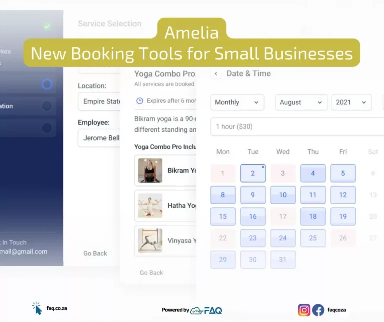 Amelia: New Booking Tools for Small Businesses info
